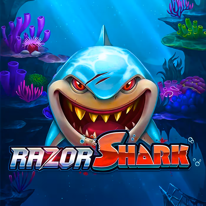 Razor Shark underwater slot with mystery stacks and free spins